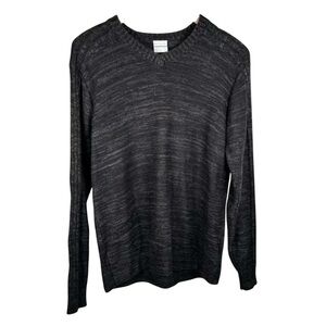 Columbia Size Medium MenCotton Sweater V Neck Hiking Outdoors